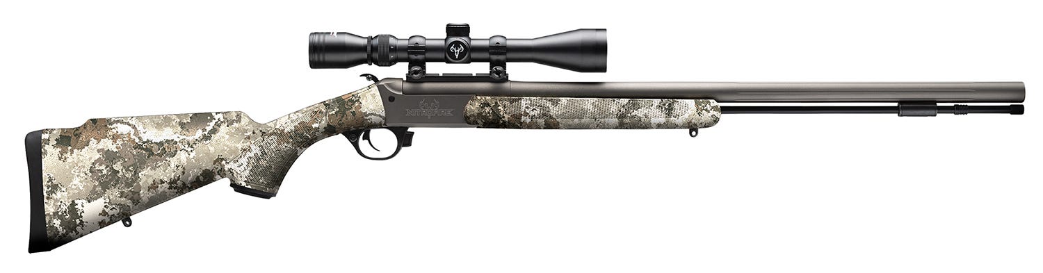 Traditions NitroFire VAPR Veil Alpine .50 Caliber 26 Barrel 1-Round w/ 3-9x40 Duplex Scope - Traditions