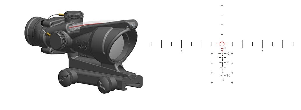 Trijicon ACOG 4x32mm BAC A4/M4 RCO For Sale TA31-D-100581