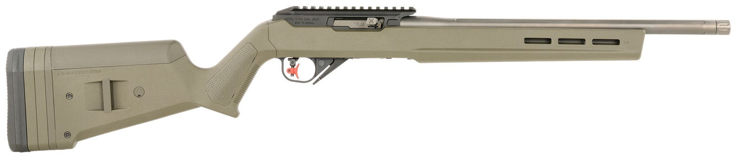 true precision tp/22 gray .22 lr 16 match grade barrel 10-rounds