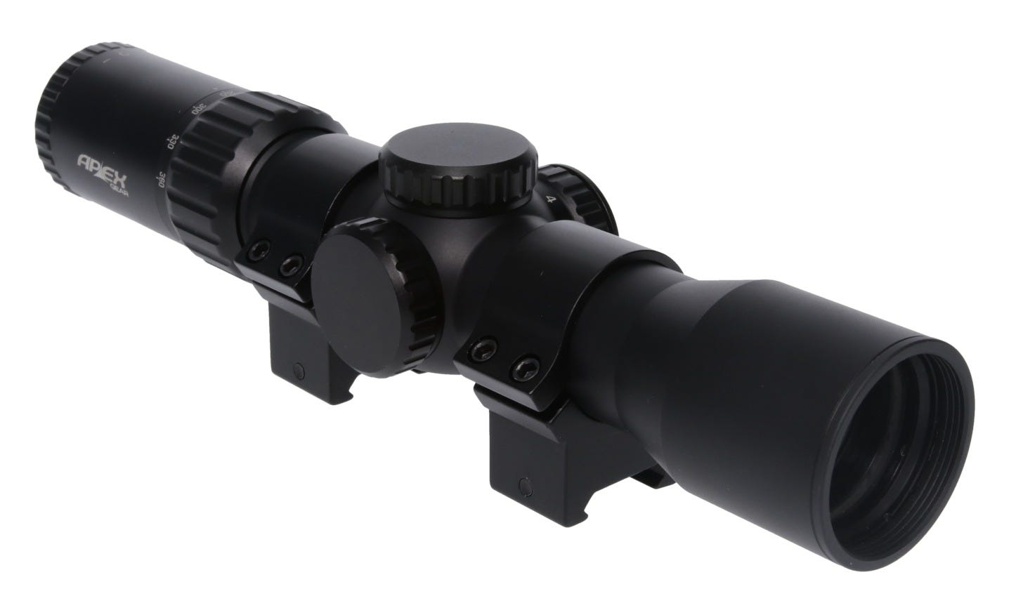 TruGlo Apex 2-7x32mm Bow Scope Glass Etched APEX Ballistic Reticle - Apex Gear