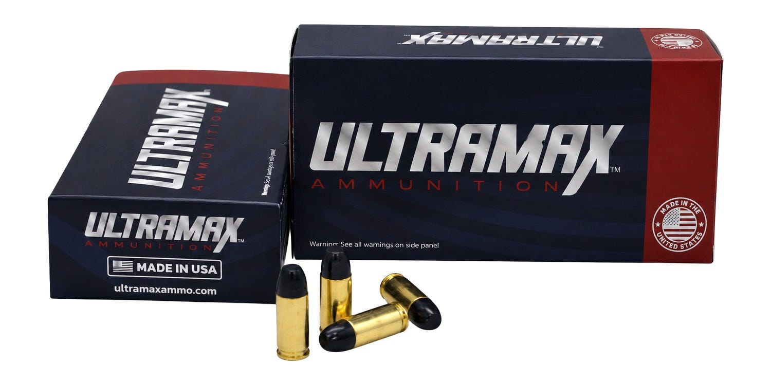 Ultramax Max P 9mm 180 Grain 50-Rounds Hi-Tek Jacketed Hard Cast ramax Max P 9mm 180 Grain 50-Rounds Hi-Tek Jacketed Hard Cast Ammo