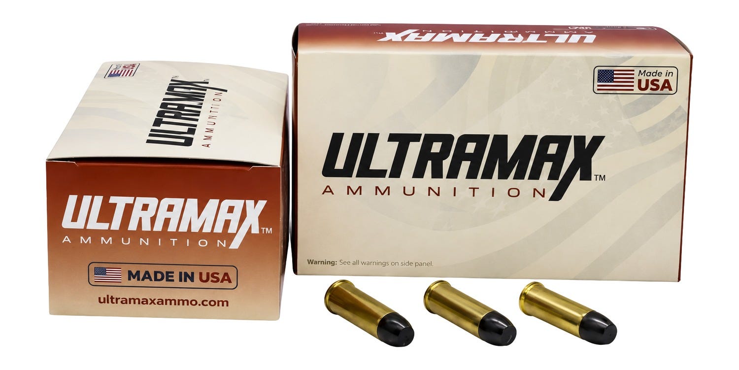 Ultramax Train and Defend .44 Mag 200 Grain 50-Rounds PPFP - ULTRMAX AMMUNITION