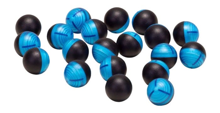 Umarex P2P Core Defense Blue / Black .68 Cal Pepper Ball 100-Count