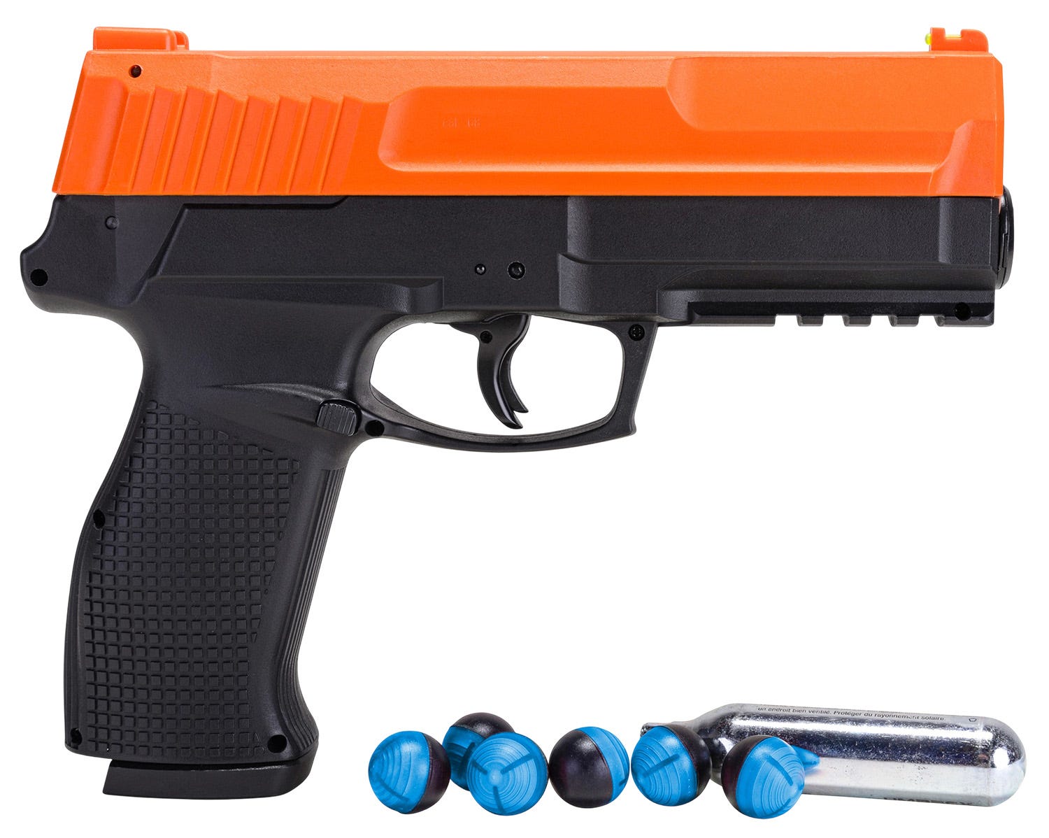 Umarex P2P Secure Impact Defense Kit 68P Bundle Orange / Black .68 Caliber 4.8 Barrel 6-Rounds