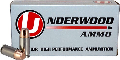 Underwood Ammo Handgun Ammunition 9mm P 124 Grain 50-Rounds FMJ erwood Handgun Ammunition 9mm P 124 Grain 50-Rounds FMJ Ammo
