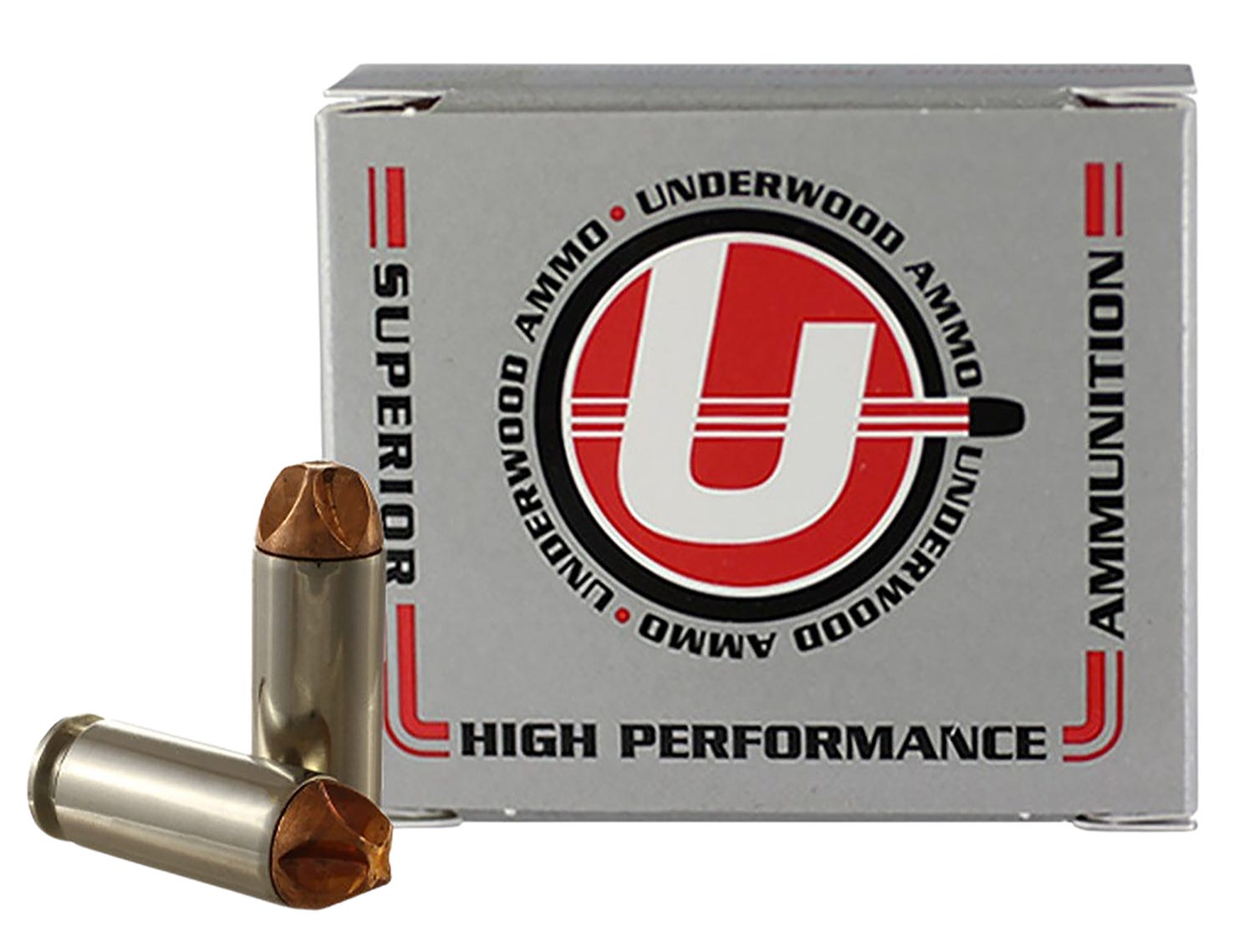 Underwood Ammo Xtreme Defense Nickel Plated Brass 10mm 115 Grain 20-Rounds Solid Monolithic