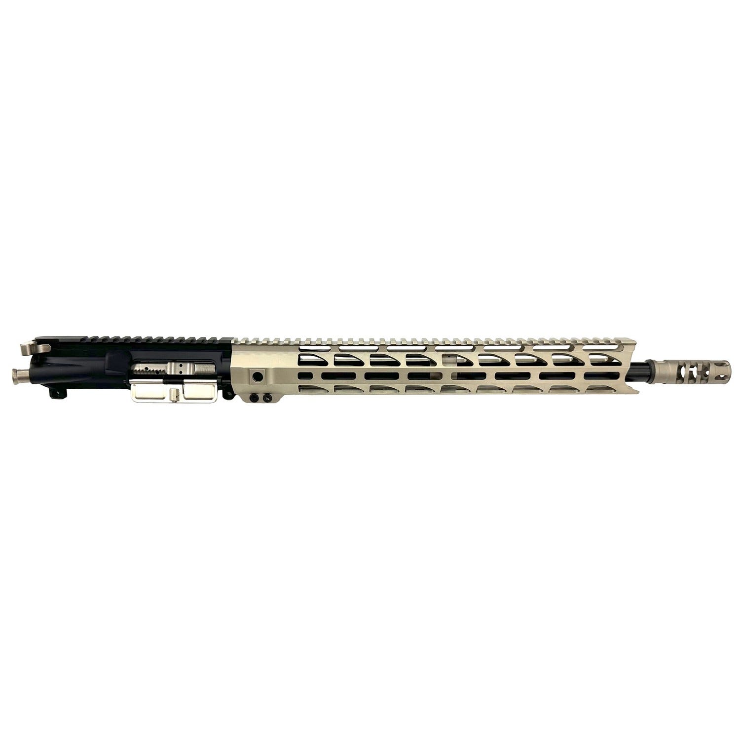 WMD Guns Complete Upper Receiver Nickel / Black .350 Legend 16 Barrel 15 M-LOK Handguard - WMD Guns