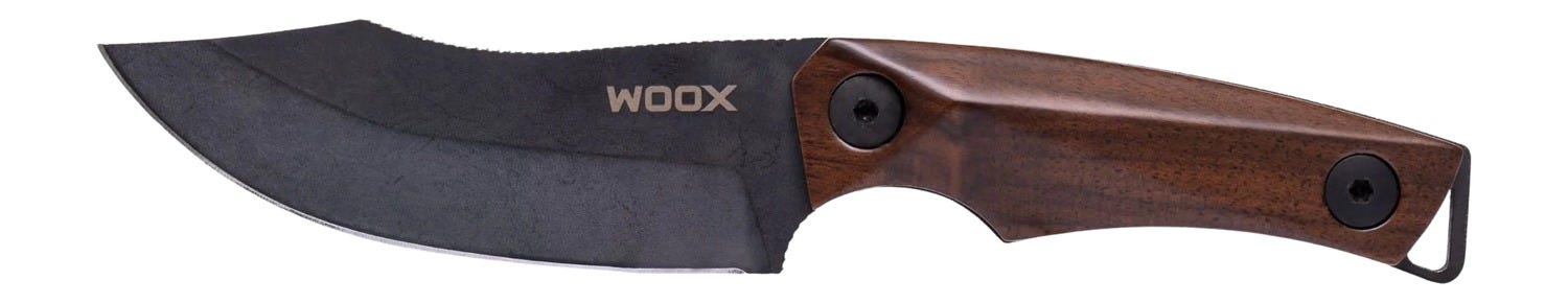 Woox Bad Boy Hunter Walnut 3.75 Fixed Drop Point D2 Blade - Woox