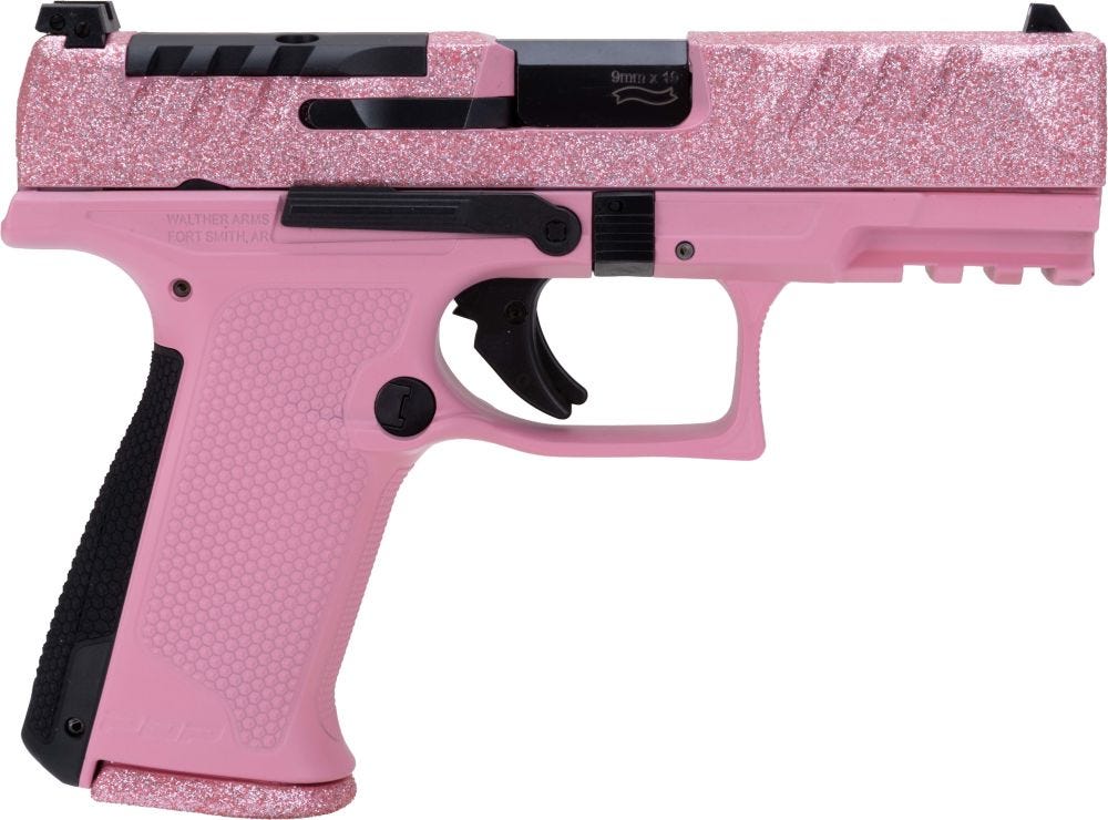 Walther PDP F-Series Pink 9mm 4 Barrel 15-Rounds OR