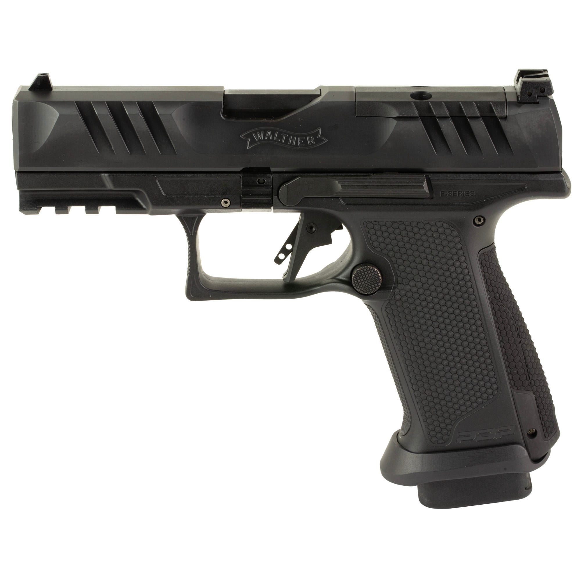 walther pdp f-series pro-e 9mm 4 barrel 18-rounds or 3 mags