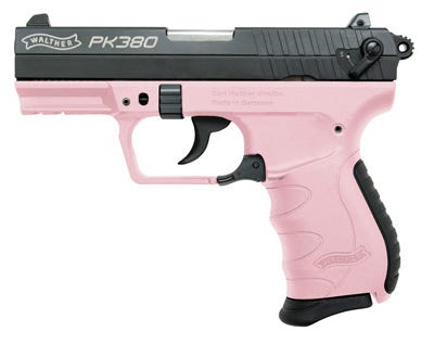 Walther PK380 Pink .380 ACP 3.6 Barrel 8-Rounds
