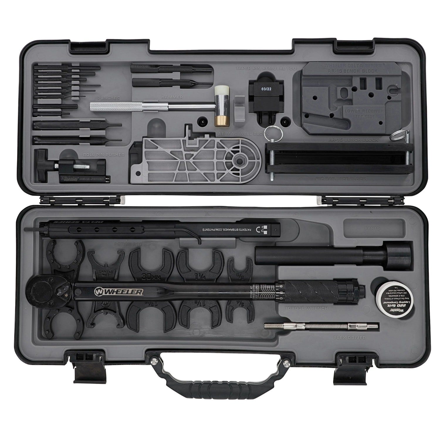 Wheeler Engineering Delta Series Pro Ultimate AR-15 Armorer s Kit 28-Piece