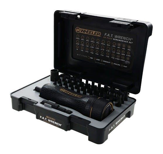 Wheeler Engineering F.A.T. Wrench Screwdriver Set 38-Piece