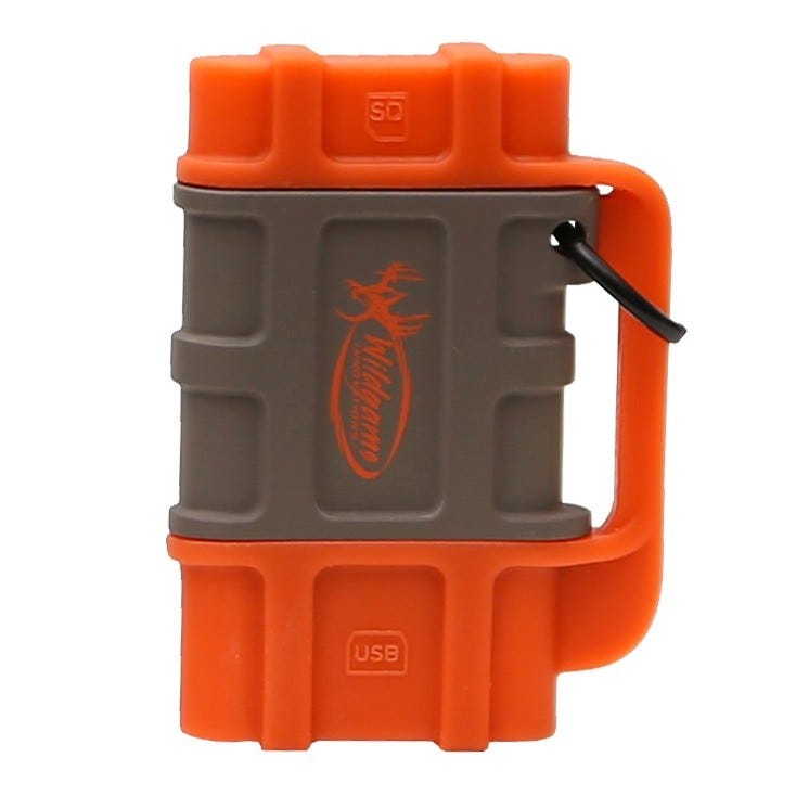 Wildgame Innovations Card Reader Tan / Orange for All Apple Devices w/ a Lightning Connection Port - Wildgame Innovations