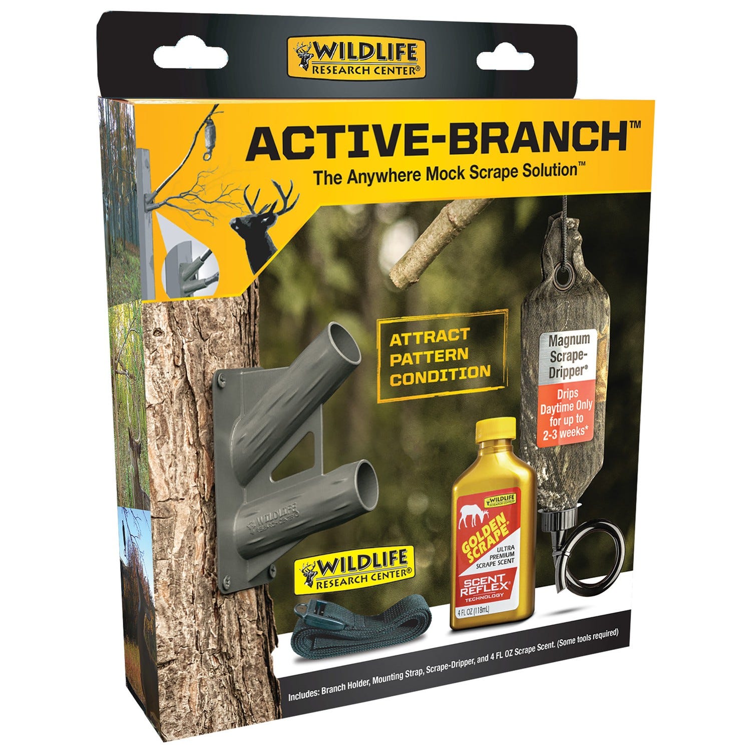 Wildlife Research Scents Wildlife Research Scents Active-Branch Mock Scrape Kit - $29.19 at GrabAGun