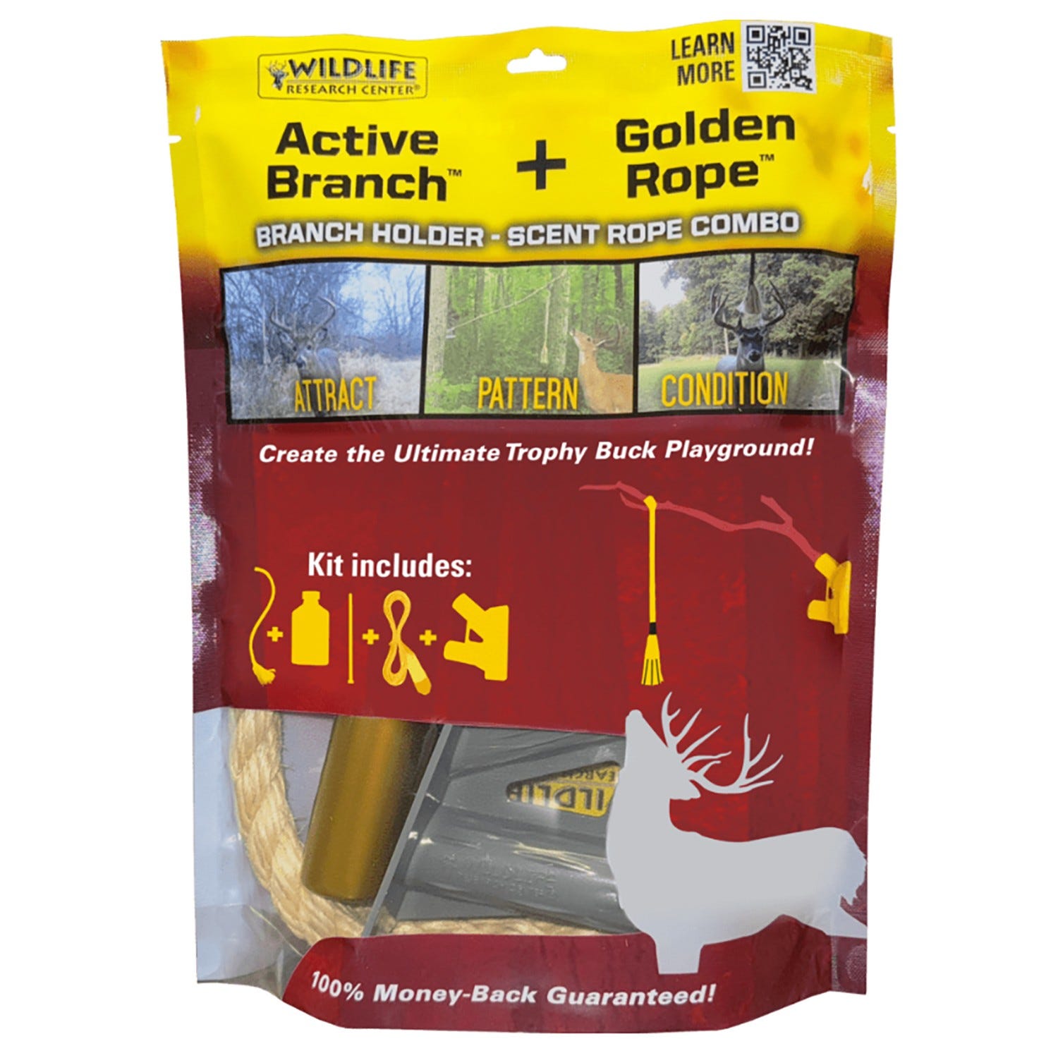 Wildlife Research Scents Wildlife Research Scents Golden Rope Combo Kit w/ Scent Rope  Concentrate  Active-Branch Holder - $28.69 at GrabAGun
