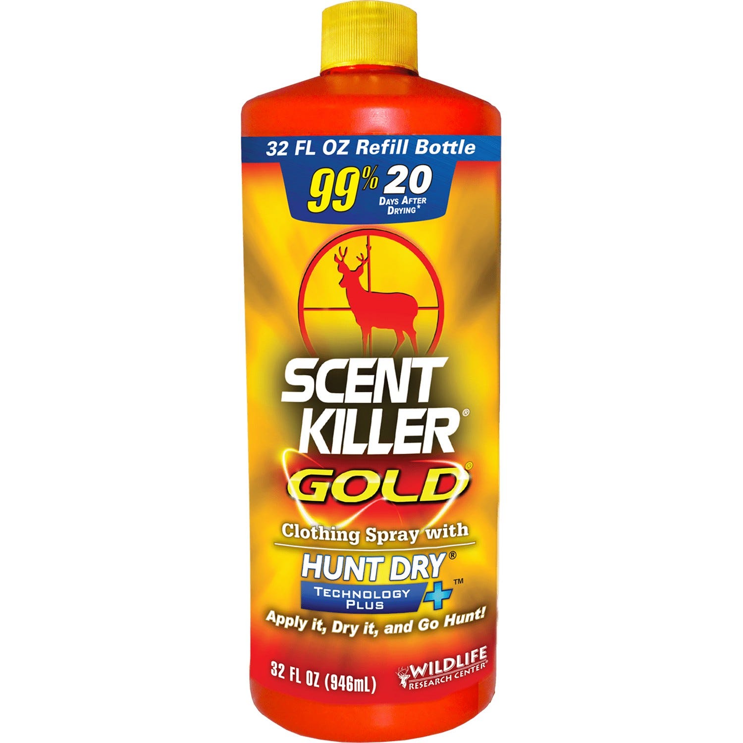 Wildlife Research Scents Scent Killer Gold Spray Refill Odorless 32 oz - Wildlife Research