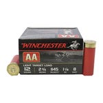Winchester AA Light Target 12 GA-2.75" #8 Shot 1-1/8 oz 25-Rounds 