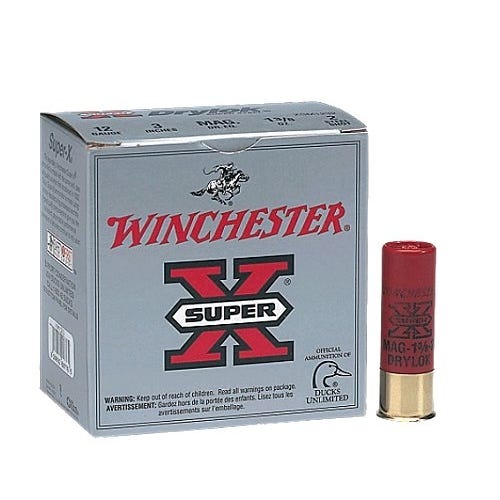 Winchester Drylok Super Steel Waterfowl 12 GA 3 Inch 1 1/4 oz #2 Steel Shot 25Rds