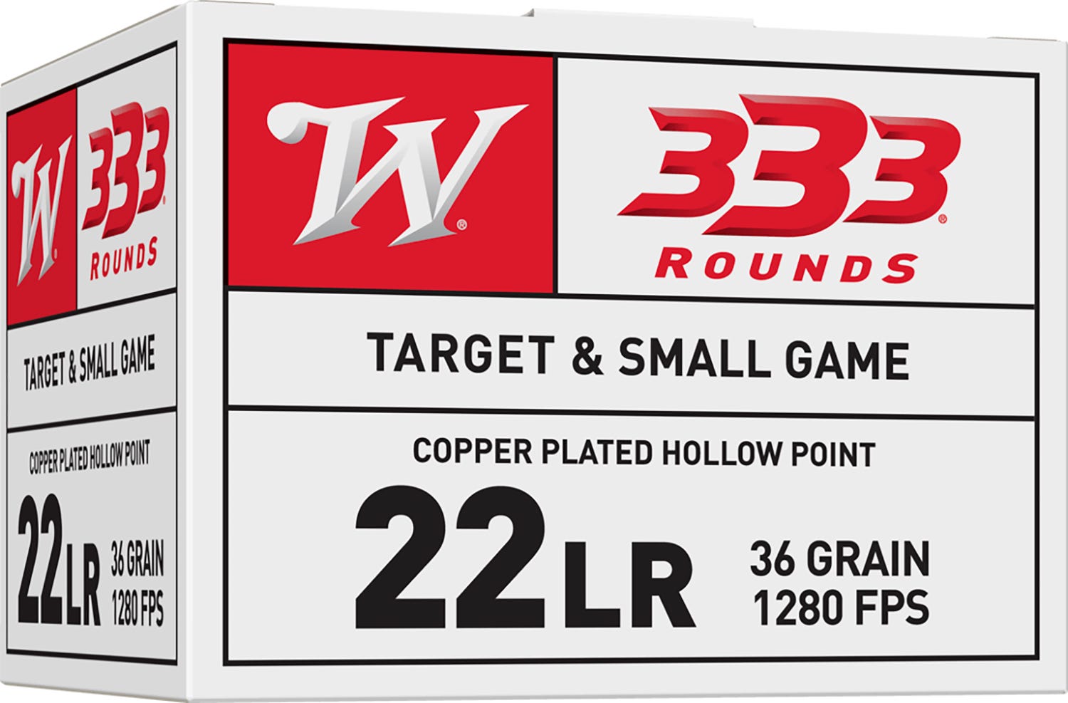 chester USA Brass .22 LR 36 Grain 333-Rounds Bulk CPHP Ammo