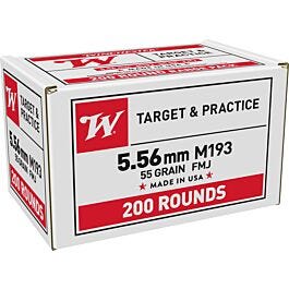 chester USA Bulk 5.56 55 Grain 200-Rounds FMJ Ammo