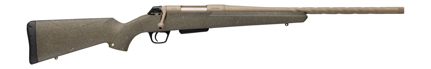 Winchester XPR Tan Flat Dark Earth 7mm Rem Mag 20 Threaded Barrel 3-Rounds