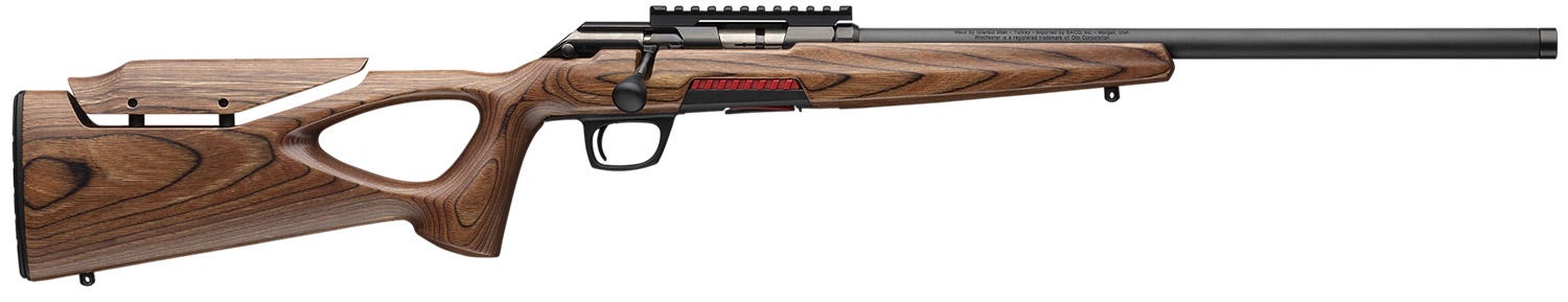 Winchester Winchester Xpert Target Thumbhole Brown .21 Sharp 18 Threaded Barrel 10-Rounds - $439.99 at GrabAGun