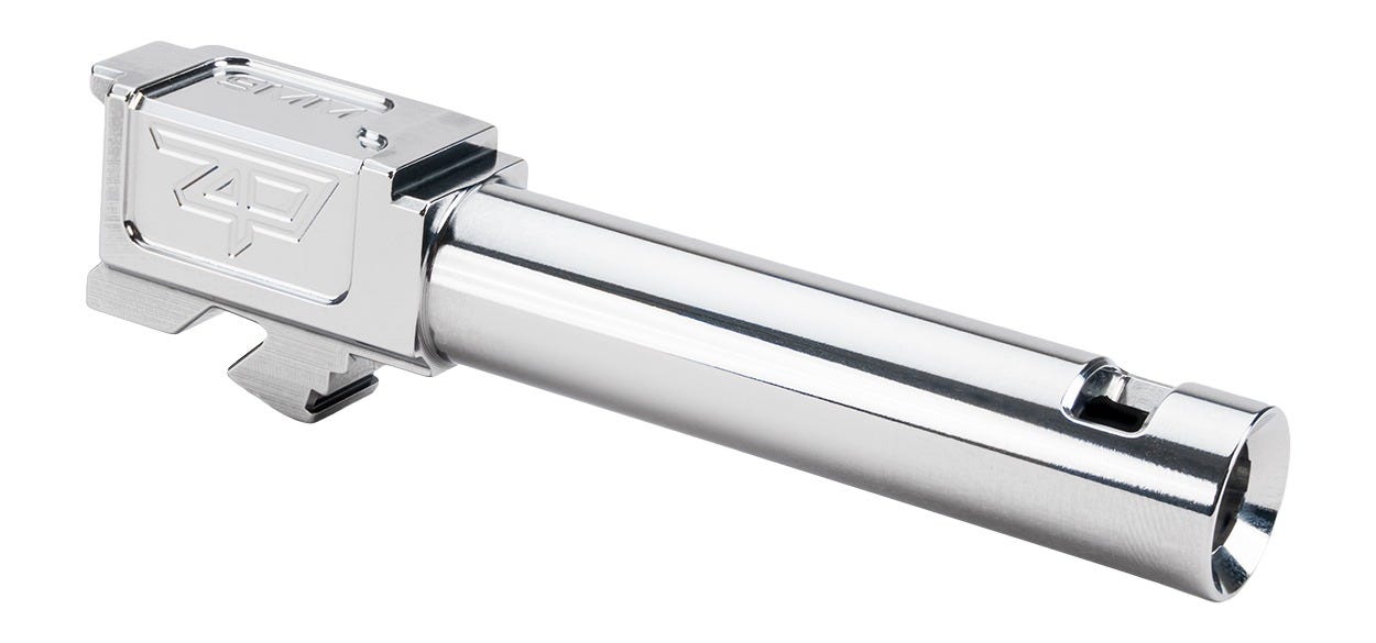 Zaffiri Precision Integrated Blowhole System Barrel Stainless 3.89 for Glock 19 Gen5 - Zaffiri Precision
