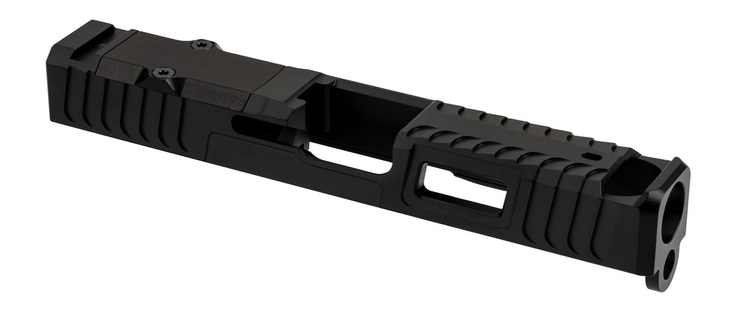 Zaffiri Precision Integrated Blowhole System Armor Slide w/ RMR Cuts for Glock 19 Gen3 - Zaffiri Precision