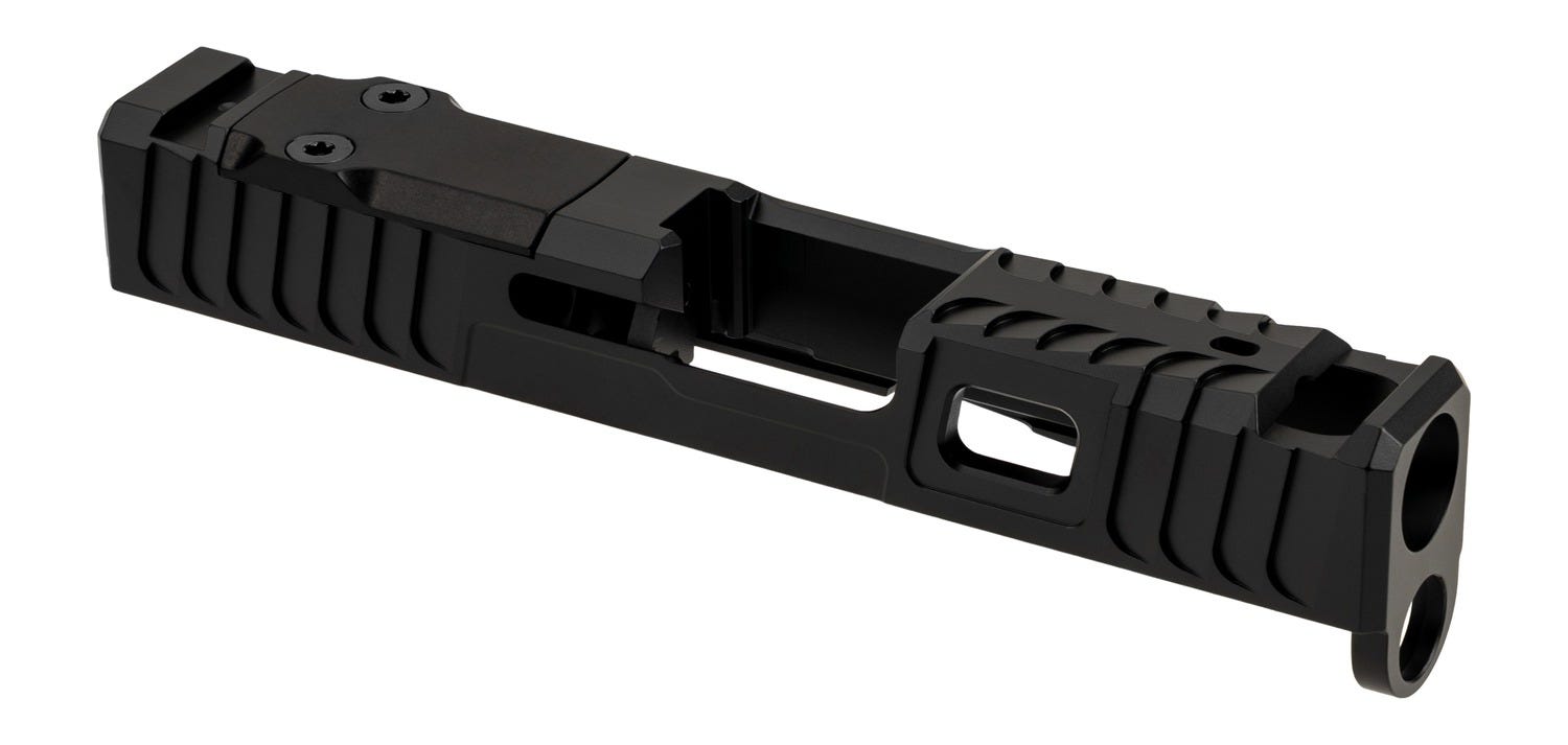 Zaffiri Precision ZPS.IBS Complete Slide Optic Cut Armor for Glock 43/43X
