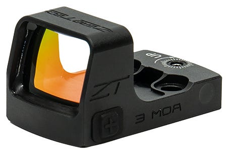 Zero Tech Optics Thrive HD 3 MOA Red Dot RMSc Footprint