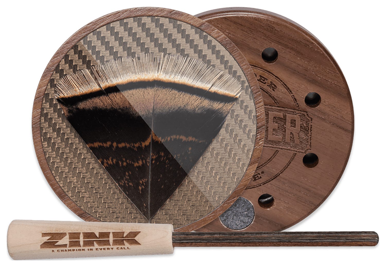 Zink Zink Thunder Ridge Striker Glass Turkey Call Walnut - $47.39 at GrabAGun