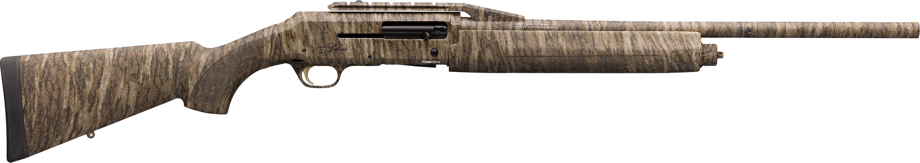 Browning Silver Rifled Deer Mossy Oak Bottomlands 12 GA 22 Barrel 3 Chamber 4-Rounds image