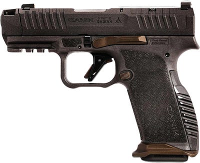 Canik Prime Radian Gray 9mm, 3.8-inch barrel, 17-rounds, RAMJET compensator