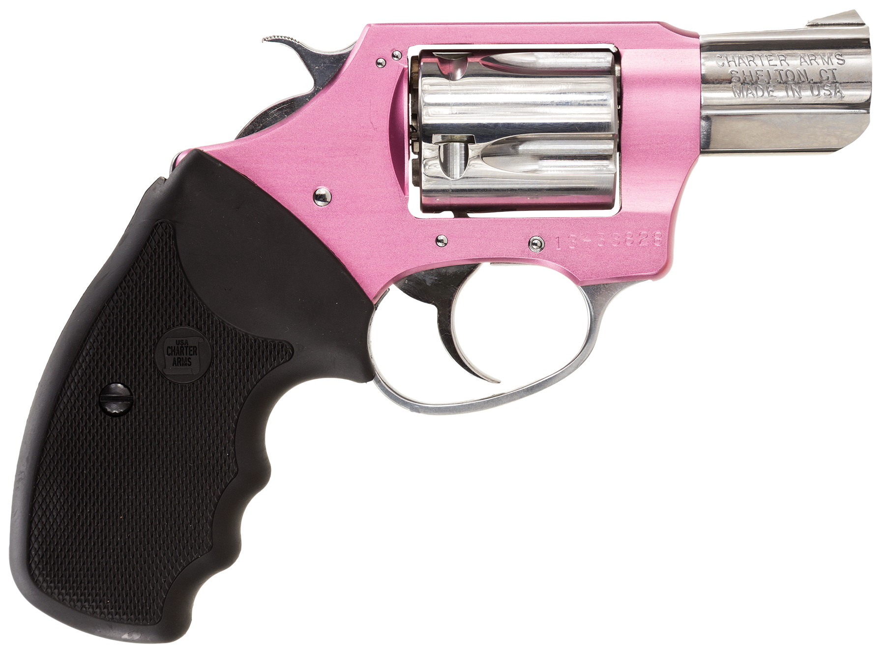 Charter Arms Undercover Lite Chic Lady Pink .38 SPL 2 Barrel 5-Rounds image