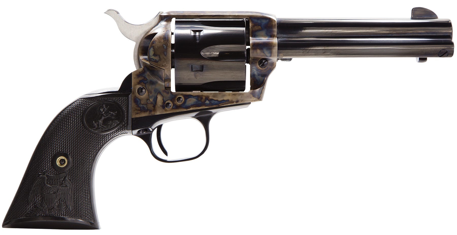 Colt SAA Peacemaker Color Case Hardened .357 Mag 4.75 Barrel 6-Rounds - Colt Firearms
