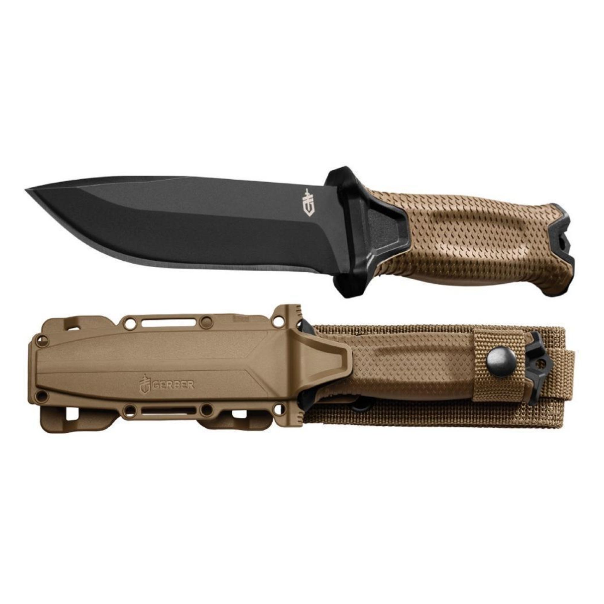 Benchmade Pardue Griptilian Drop Point Folding Knife, 2.91", Plain Edge, Olive Drab Nylon - 551BKOD-S30V