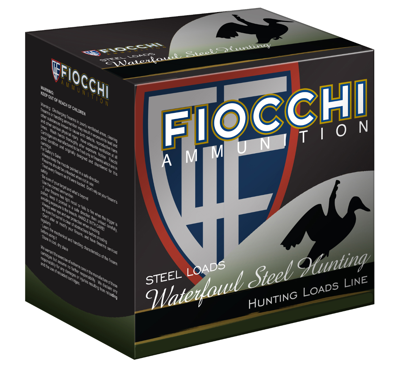 Fiocchi Waterfowl Steel 12 GA #1-Shot 25-Rounds 3