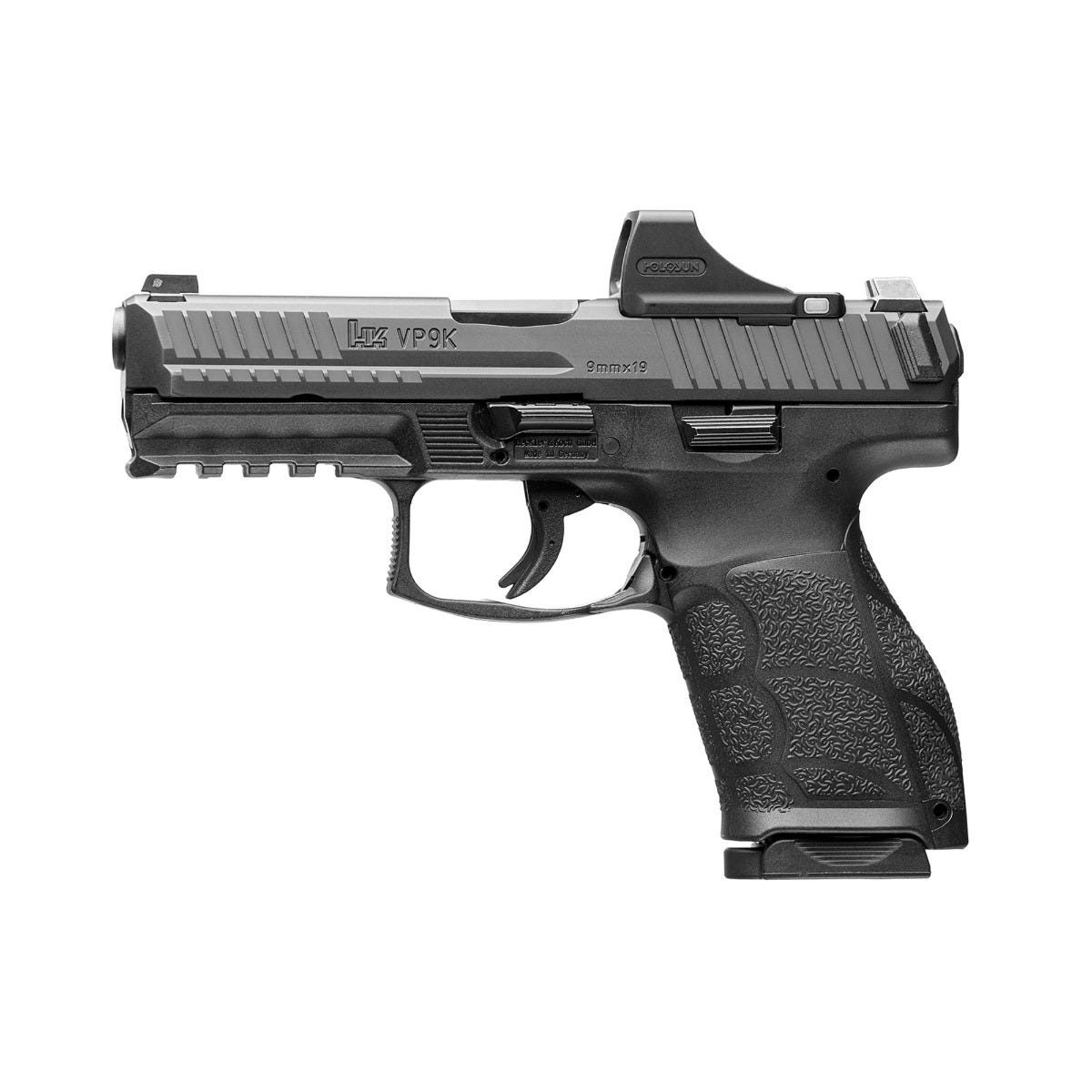 Heckler and Koch VP9A1 K OR 9mm 4.09" Barrel 15-Rounds w/ Holosun SCS