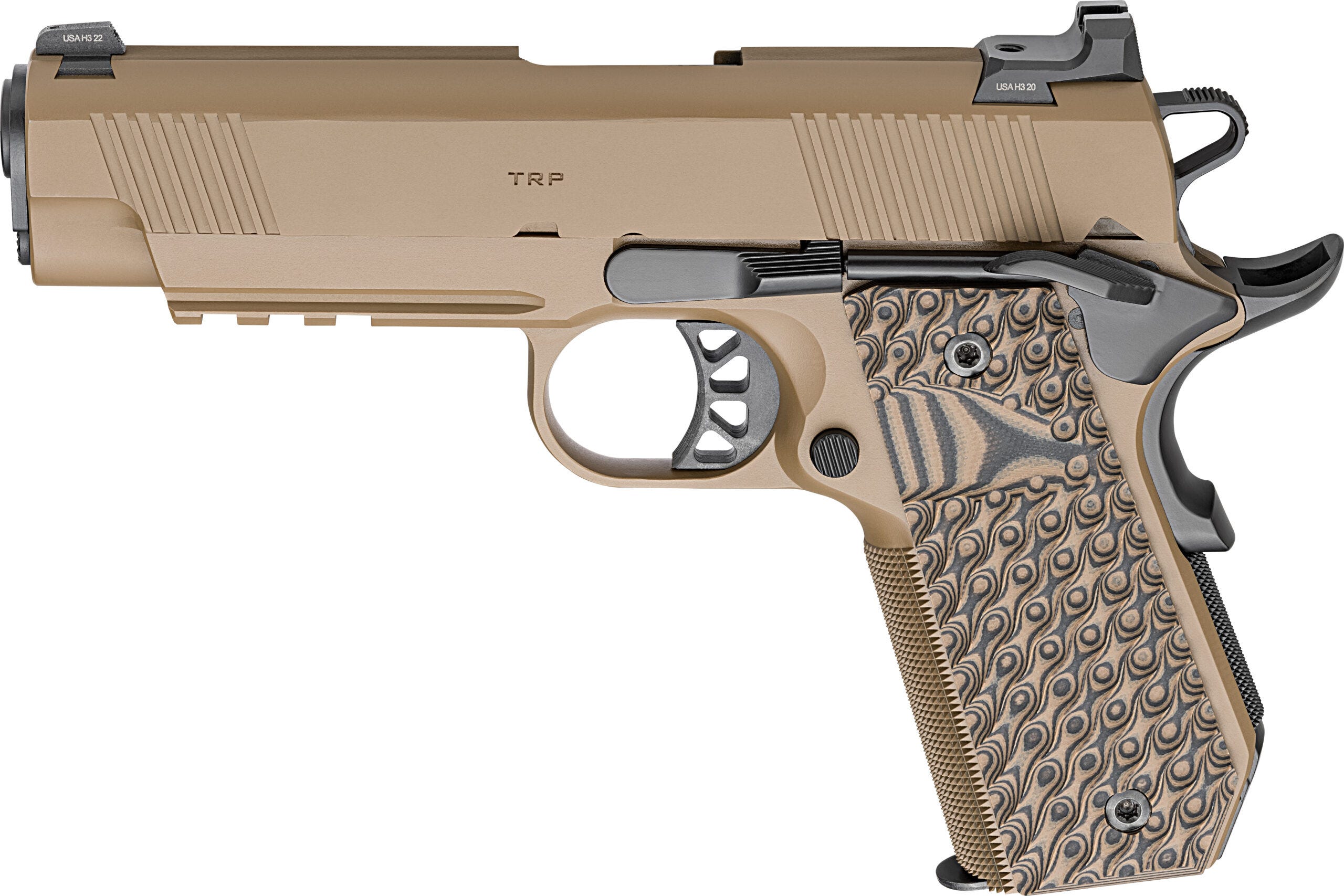 Springfield Armory TRP Commander Coyote Brown .45 ACP 4.25 Barrel 7-Rounds - Springfield Armory