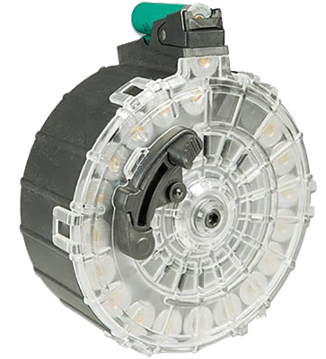 Pro Mag Industries Standard Drum Magazine 12 GA 20-Rounds for Saiga