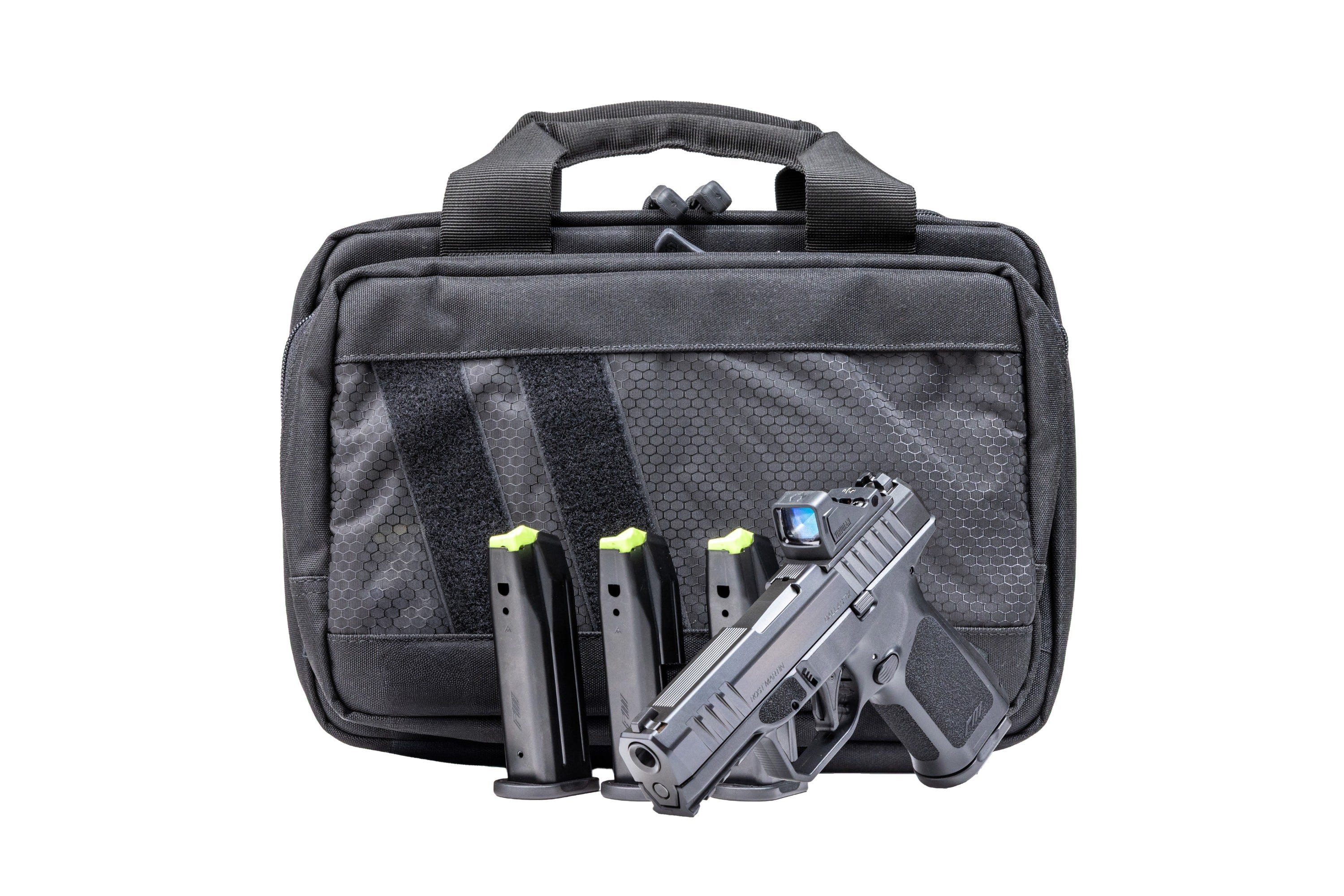 Rost Martin RM1C Bundle 9mm 4 Barrel 15-Rounds w/ Viridian RFX11 Green Dot  4 Mags