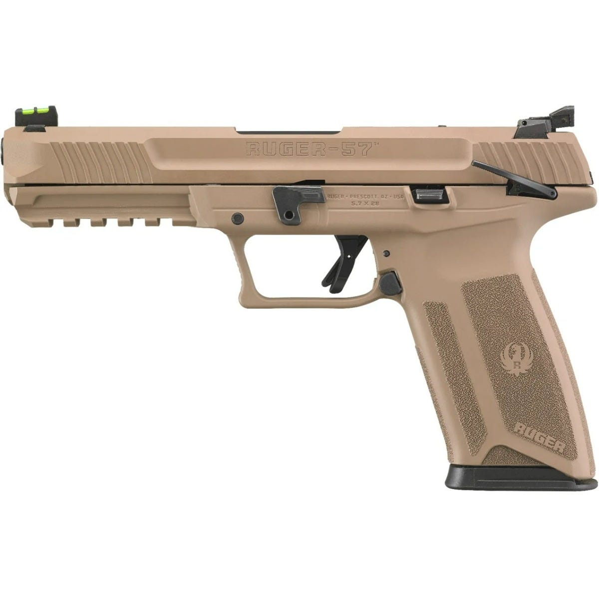 Ruger 57 Dark Desert Earth 5.7x28 4.94 Barrel 20 Rounds - Ruger / Sturm, Ruger & Co.
