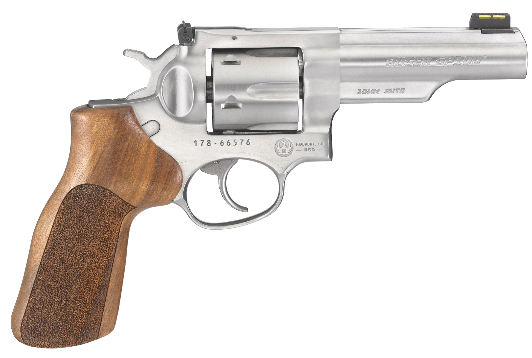 Ruger GP100 Match Champion Stainless 10mm 4.2 Barrel 6-Rounds image