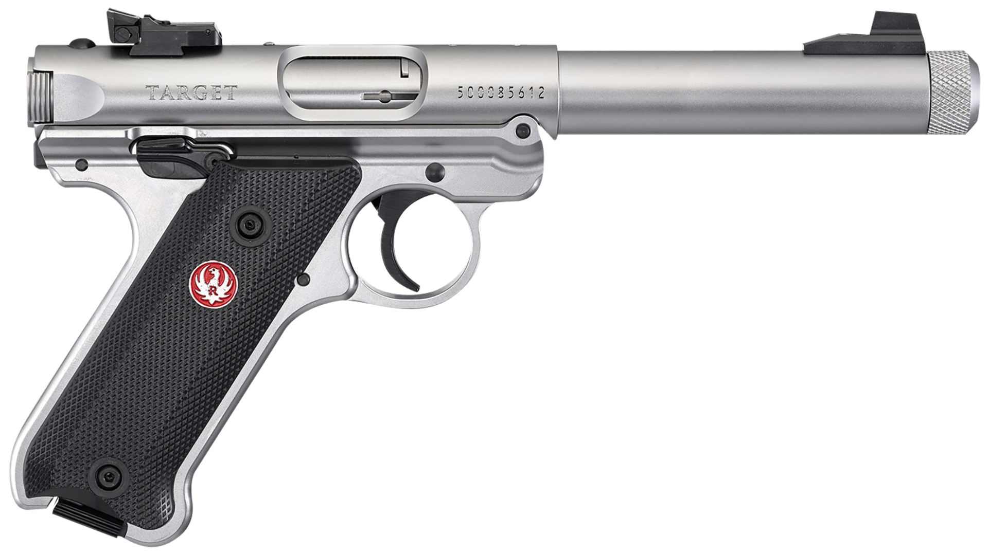 Ruger Mark IV Target Stainless .22 LR 5.5 Barrel 10-Rounds Threaded Barrel image