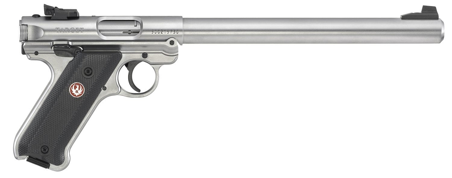 Ruger Mark IV Target Stainless .22 LR 10 Barrel 10-Round image