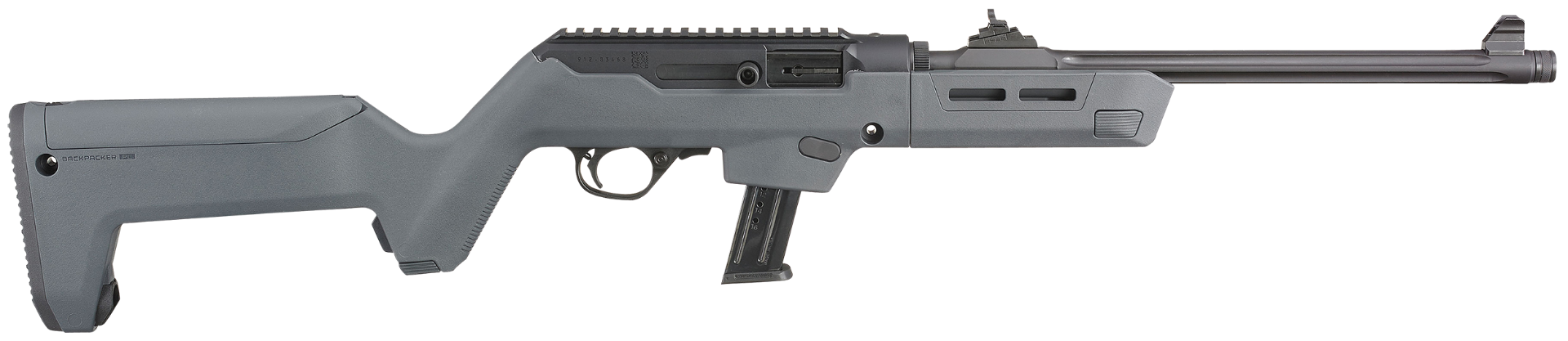 Ruger PC Carbine Black / Grey 9mm 16.12 Barrel 17-Rounds Threaded image