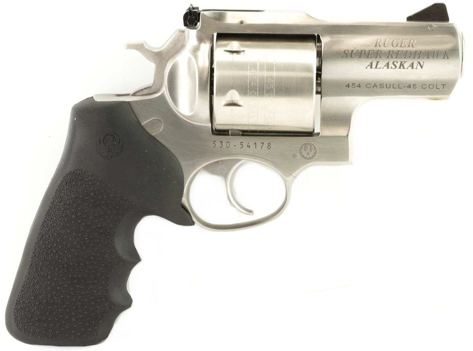 Ruger Super Redhawk Alaskan Stainless .454 Casull 2.5 Barrel 6-Rounds Adjustable Sight image