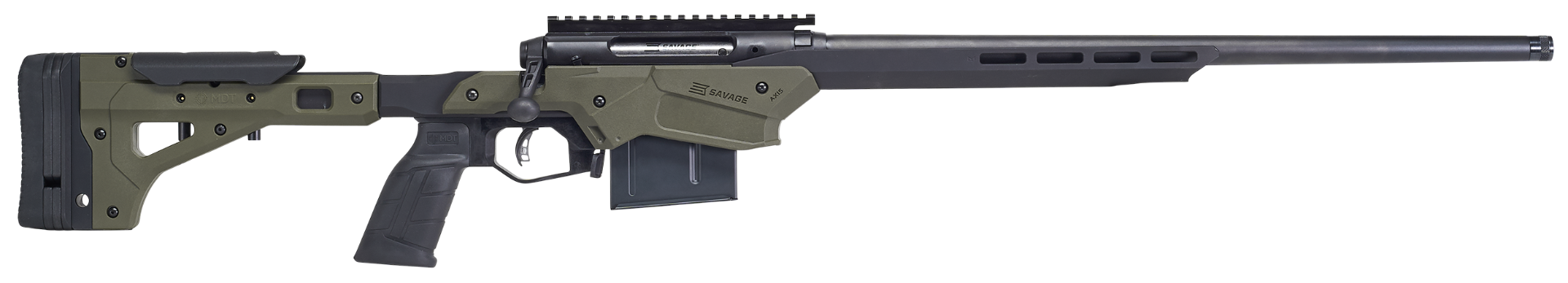 Savage Axis II Precision OD Green 6.5 Creedmoor 22 Barrel 8-Rounds image