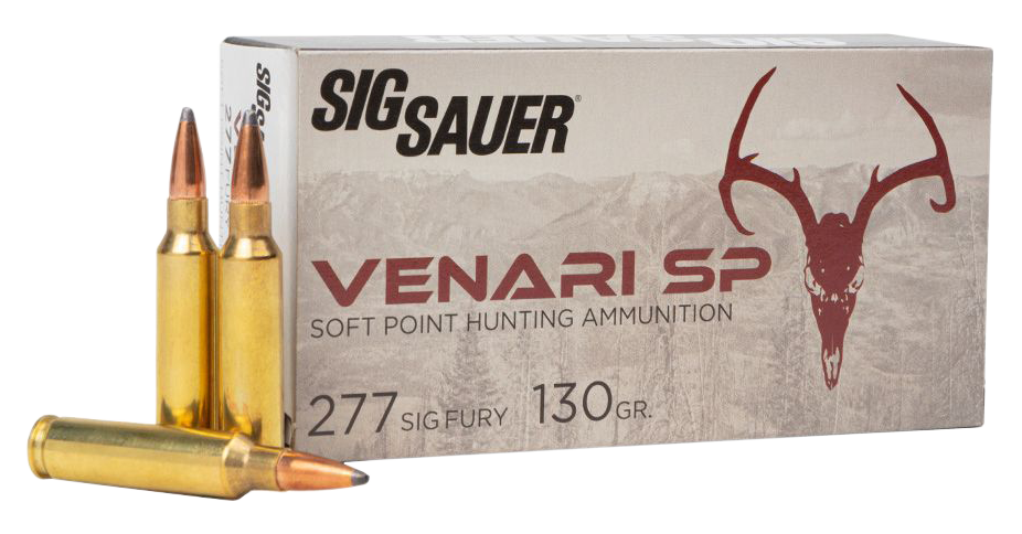 Sig Sauer Venari Brass .277 Fury 130-Grain 20-Rounds SP